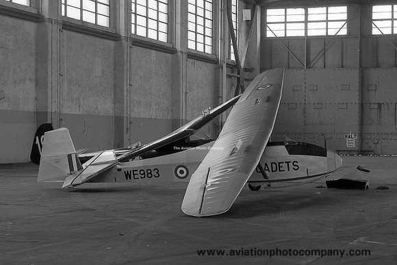 RAF Air Cadets 643 Gliding School Slingsby Prefect TX.1 WE983 (1969)