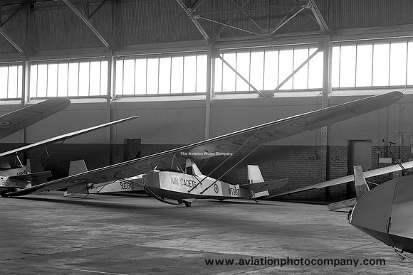 RAF Air Cadets 611 Gliding School Slingsby Cadet TX.3 WT907 (1968)