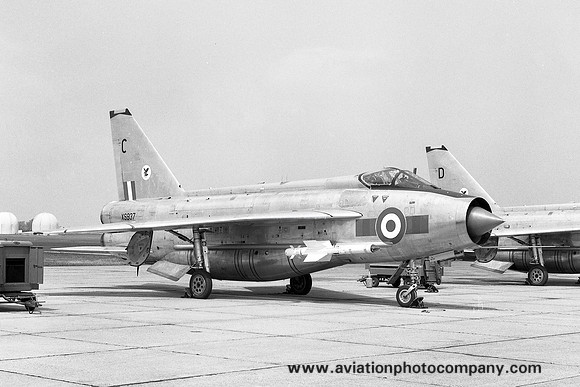 RAF 23 Squadron English Electric Lightning F.6 XS937/C (1968)