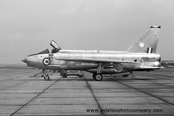 RAF English Electric Lightning F.3 XP758 (1968)