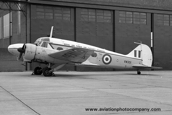 RAF Air Support Command Avro Anson C.19 VM351 (1968)