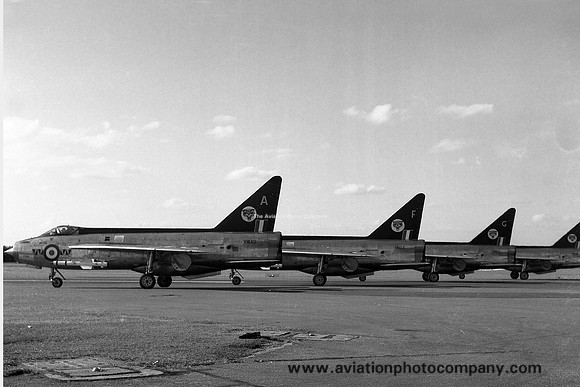 RAF 74 Squadron English Electric Lightning F.1 XM143/A (1962)