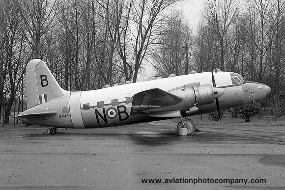 RAF Vickers Valetta T.3 WJ484 at Cosford (1969)