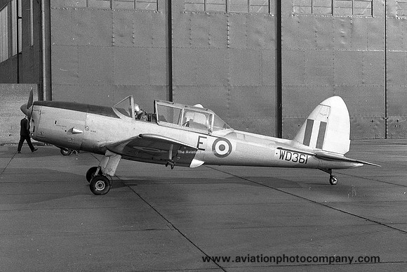 RAF 5 AEF DHC-1 Chipmunk T.10 WD361 (1968)