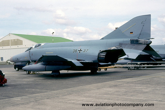 German Air Force JG71 McDonnell F-4F Phantom 38+37 (2009)