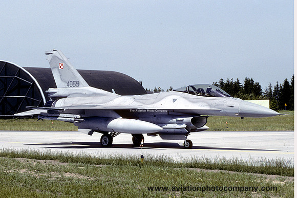 Polish Air Force General Dynamics F-16C Fighting Falcon 4059 (2009)