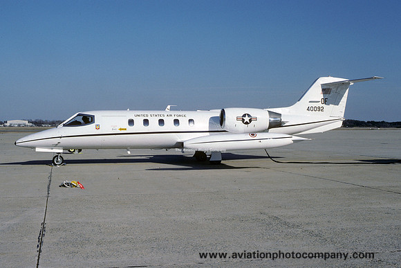 USAF 55th Wing Learjet C-21A 84-0092/OF (1994)
