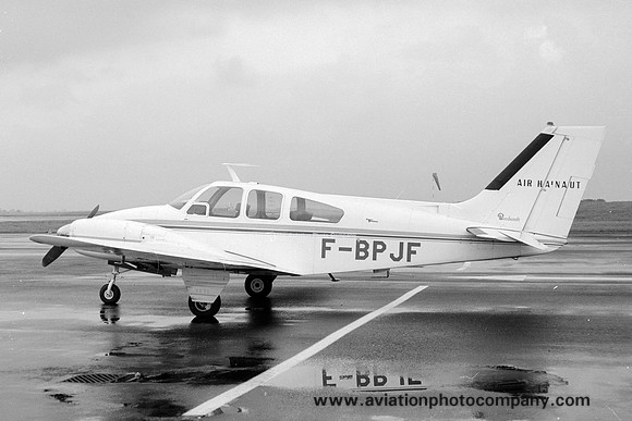 Air Hainaut Beech 95-B55 Baron F-BPJF (1979)