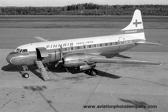 Finnair Convair 440 OH-LRD (1973)