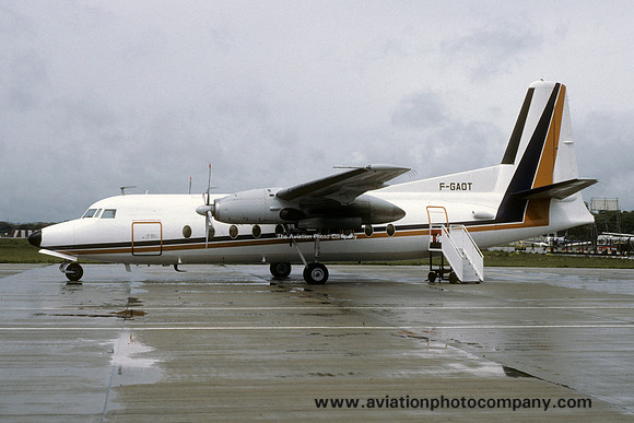 Uni Air Fokker F-27-100 Friendship F-GAOT (1986)