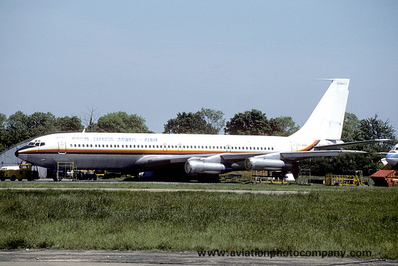 African Express Airways Kenya Boeing 707-338C 5Y-AXA (1986)