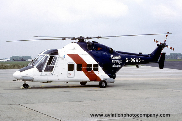 British Airways Helicopters/British Gas Westland WG-30 G-OGAS (1986)
