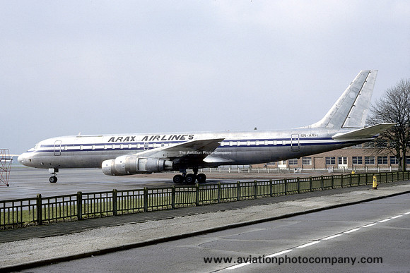 Arax Airlines Douglas DC-8-55F 5N-ARH (1986)