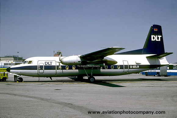 DLT Fokker F-27-600 Friendship D-AELB (1986)