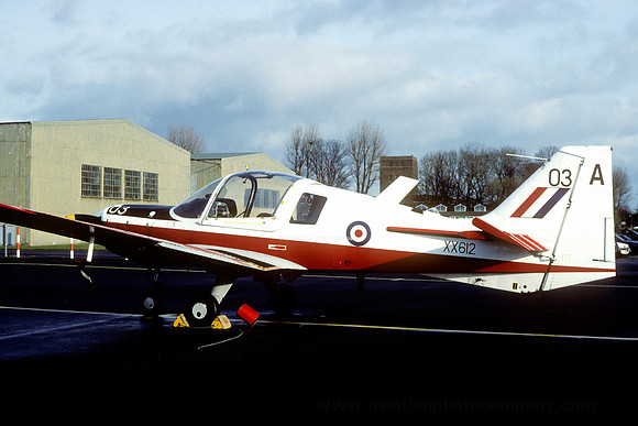 RAF Wales UAS SAL Bulldog T.1 XX612/03-A (1999)