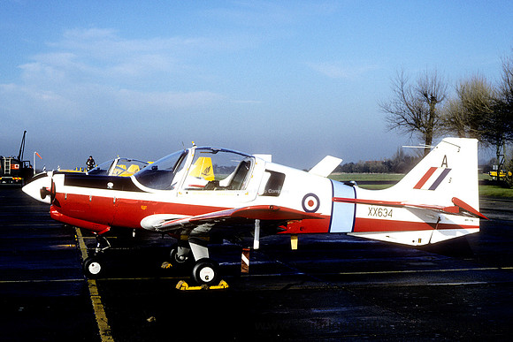 RAF East Midlands UAS SAL Bulldog T.1 XX634/A (1998)