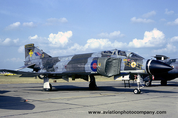 RAF 111 Squadron McDonnell F-4K Phantom FG.1 XV573/D (1983)