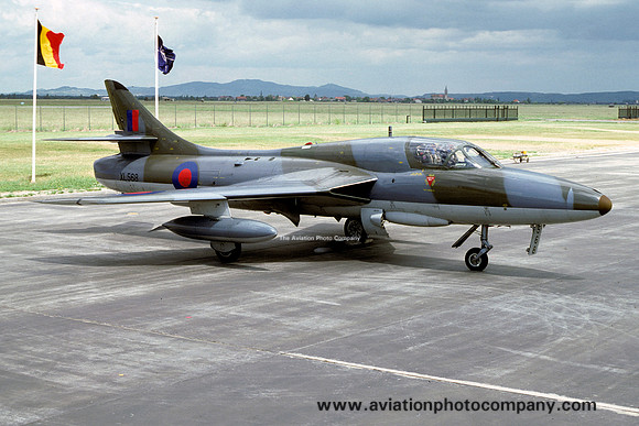 RAF Hawker Hunter T.7 XL568 (1975)