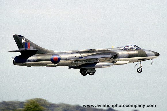 RAF 1 TWU Hawker Hunter F.6 XE653/14 (1980)