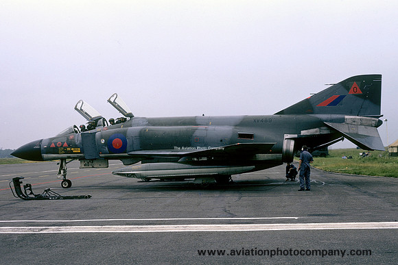 RAF 2 Squadron McDonnell F-4M Phantom FGR.2 XV489/O