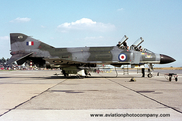 RAF 14 Squadron McDonnell F-4M Phantom FGR.2 XV473 (1971)