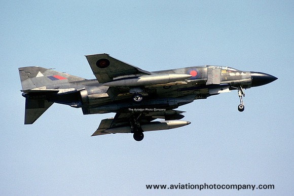 RAF 2 Squadron McDonnell F-4M Phantom FGR.2 "O" (1976)