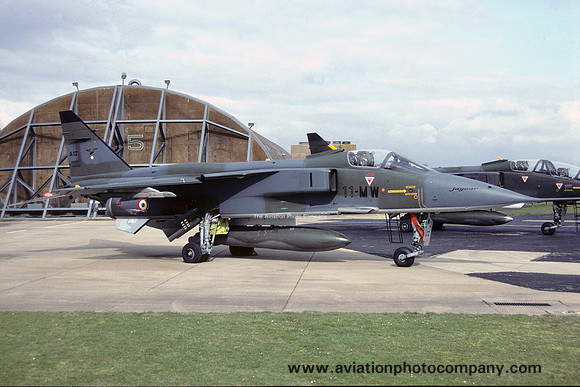 French Air Force EC2/11 Sepecat Jaguar A A12/11-MW (1992)