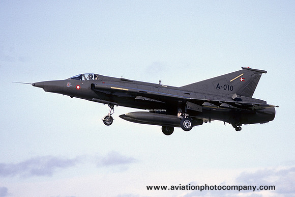 Danish Air Force Esk 725 SAAB Draken F-35 A-010 (1992)