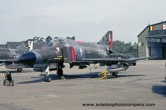 German Air Force JBG36 McDonnell F-4F Phantom 38+17 at the Tactical Air Meet RAF Wildenrath (1978)