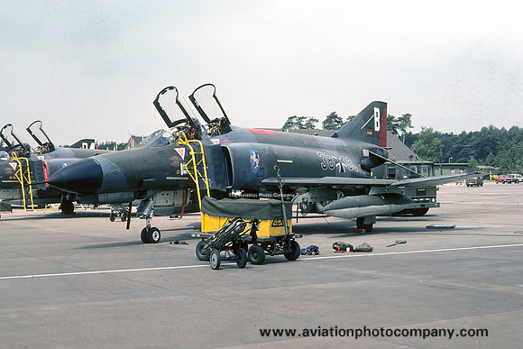 German Air Force JBG36 McDonnell F-4F Phantom 38+33 at the Tactical Air Meet RAF Wildenrath (1978)