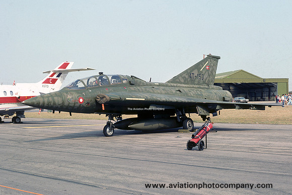 Danish Air Force Esk 729 SAAB Draken TF-35 AT-153 (1976)