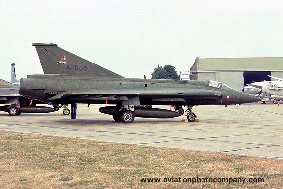 Danish Air Force Esk 725 SAAB Draken F-35 A-006 (1976)
