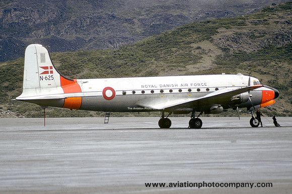 Danish Air Force Esk 721 Douglas C-54D Skymaster N-625 (1975)