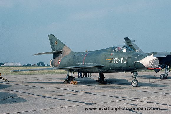 French Air Force EC1/12 Dassault Super Mystere B.2 99/12-YJ (1977)
