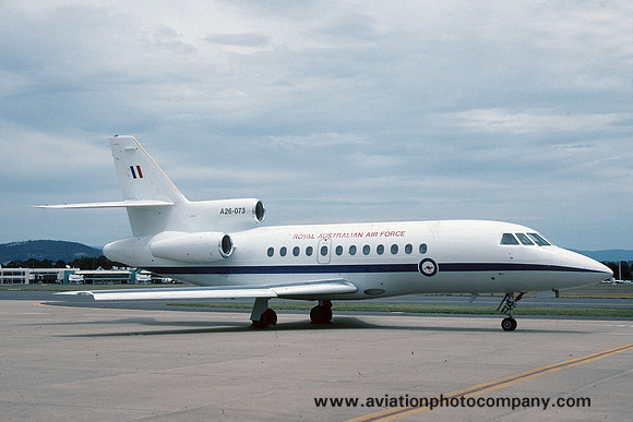 RAAF 34 Squadron Dassault Falcon 900 A26-073 (1991)