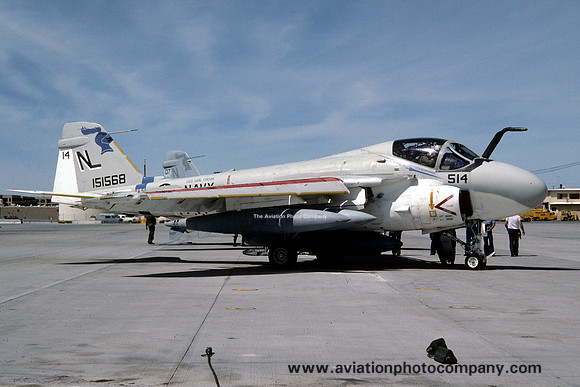 US Navy VA-52 Grumman A-6E Intruder 151568/NL-514 (1989)