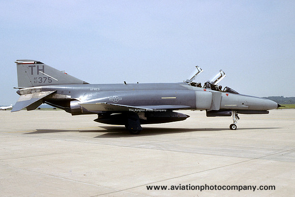 USAF AFRes 457th Tactical Fighter Squadron McDonnell F-4E Phantom 67-0375/TH (1989)