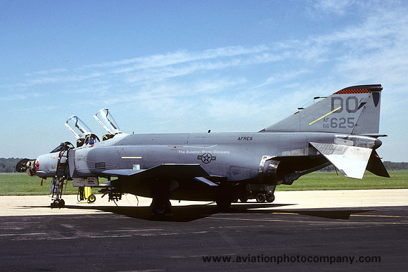 USAF AFRes 89th Tactical Fighter Squadron McDonnell F-4D Phantom 66-7625/DO (1989)