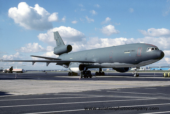 USAF 68th Air Refueling Wing McDonnell Douglas KC-10A Extender 86-0028 at Rhein Main (1989)