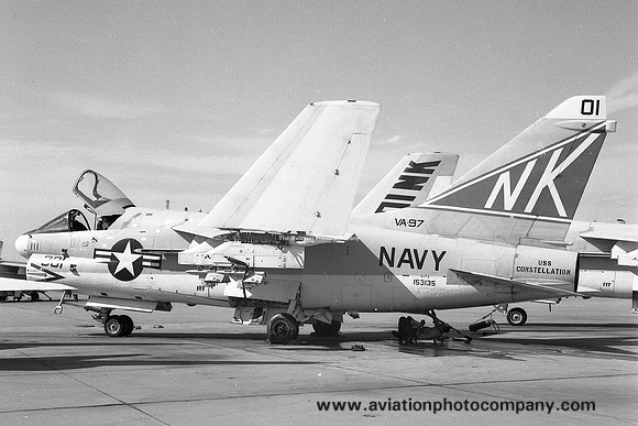 US Navy VA-97 LTV A-7A Corsair 153135/NK-301 (1970)