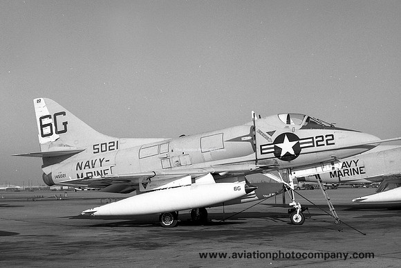 US Navy Alameda Douglas A-4B Skyhawk 145021/6G-22 (1966)