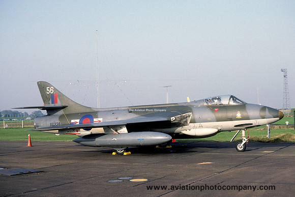 RAF 1 TWU 79 Squadron Hawker Hunter FGA.9 XG228/56 (1983)