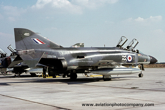 RAF 17 Squadron McDonnell F-4M Phantom FGR.2 XV483 (1971)