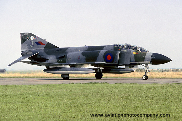 RAF 228 OCU 64 Squadron McDonnell F-4M Phantom FGR.2 XV492/U (1978)