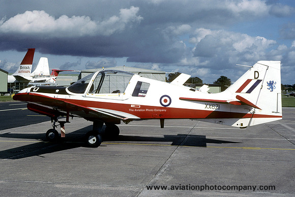 RAF Birmingham UAS SAL Bulldog T.1 XX671/D (1999)