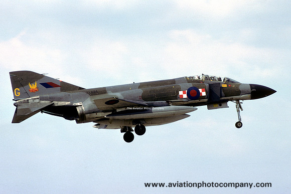 RAF 56 Squadron McDonnell F-4M Phantom FGR.2 XV494/G (1980)