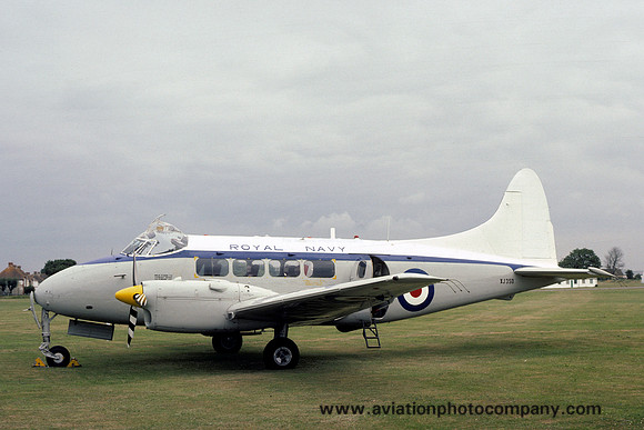 Royal Navy 781 Squadron De Havilland Sea Devon C.20 XJ350 (1978)