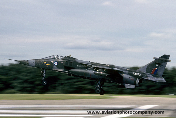 RAF 54 Squadron Sepecat Jaguar GR.1 XZ373/GF (1992)