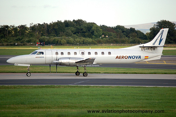 Aerovova Swearingen Metro 3 EC-HCH at Manchester (2006)
