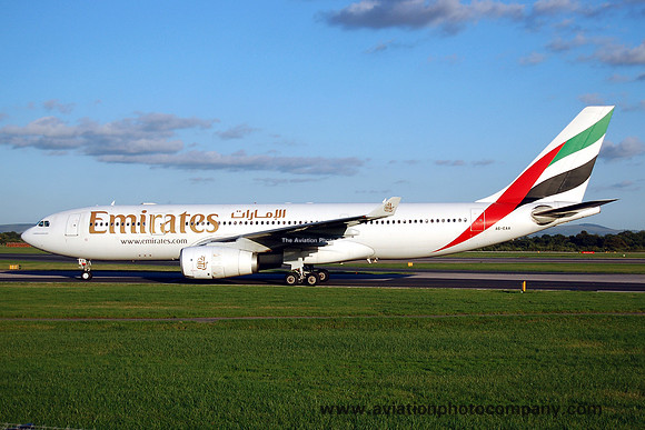 Emirates Airline Airbus A330-200 A6-EAA at Manchester (2006)